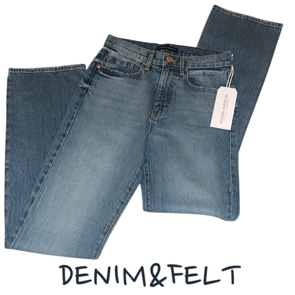 MODERN AMERICAN BROOKHAVEN HIGH BOOTCUT  Denim Jeans| Color:RIVER BLUE | NEW/NWT - Picture 4 of 9